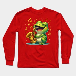 Jazz Frog Long Sleeve T-Shirt